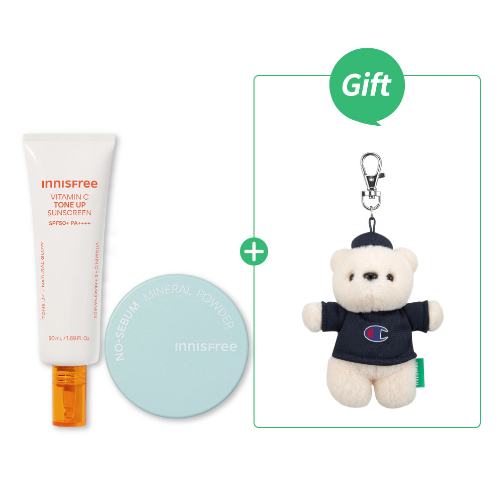 【☀️小熊陪NI防曬】美白透亮組