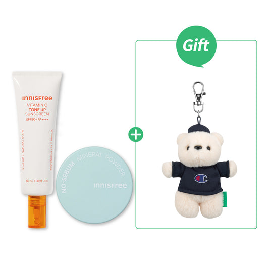 【☀️小熊陪NI防曬】美白透亮組