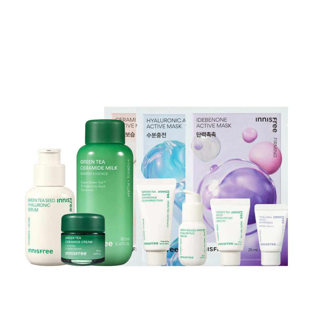 [3月限定]綠茶家族全方位保濕組