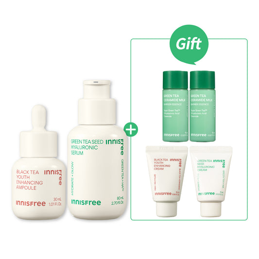 [3月限定]明星雙茶保濕彈嫩組