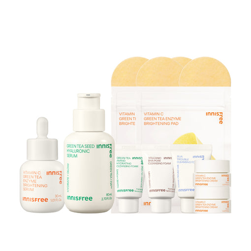 [3月限定] 綠茶維C爆水發光組