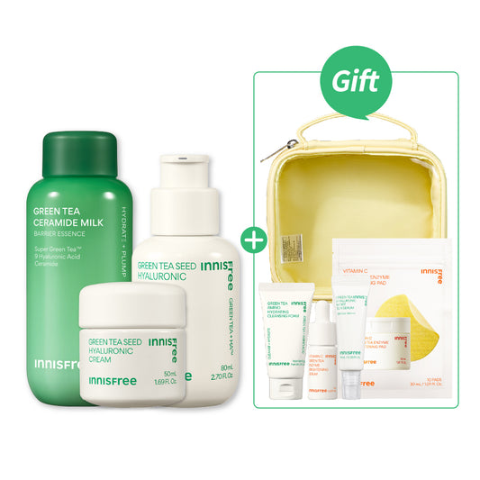 [4月限定]綠茶家族全方位保濕組