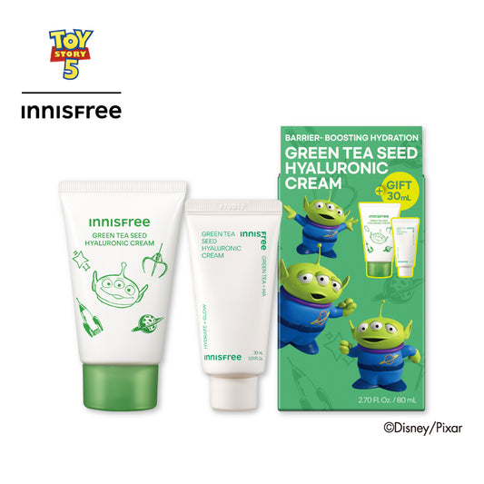 綠茶籽玻尿酸保濕霜組(玩具總動員限定版)