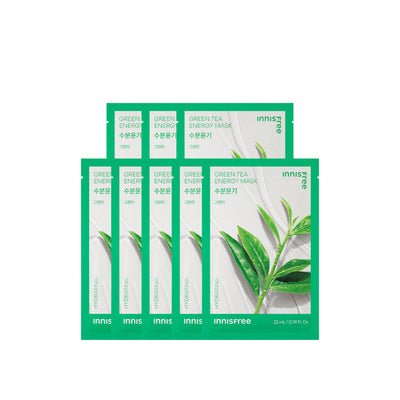 我的真萃能量綠茶面膜8入組